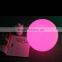 RGB led lighting armless chairs pool furniture / waterproof ball light / garden light / street light