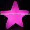 Solar Powered Beautiful Glowing Lighting LED Star With Hook Together