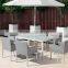 powder coated and teslin batyline sofa set