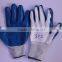 Hot sales gloves with rubber coating