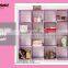 DIY Home Space Saver Holder Organizer Plastic Cubes Storage Box Shelf