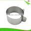 ZY-F1405 3.5 inches adjustable round stainless steel mousse cake ring baking mold