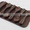 WCJB046 Silicone Spoon Shape Chocolate Cake Candy Mold Sugar Candy Baking Mold