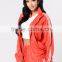 Export Clothes 100% Polyester Ribbed Hemline Sporty Stripe Sleeves Zip Up Sports Jacket With Shorts Suits