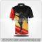 Custom full sublimation pirnt club team bowling polo shirts