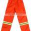 EN11612 hi vis two pieces cotton best quality safety flame resistant firefighting protective suit jackets and pants