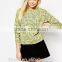 All-over print long sleeve grid pullover sweatshirts custom in Nanchang