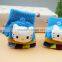 TC13011 Cute kitty animal pattern baby gloves with fingers, cheap knitted baby gloves wholesale
