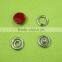 Best selling pearl resin and brass combination prong type snap buttons