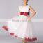 2017 New princess flower belt petals hem wedding dress