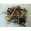 washed cattle tail hair