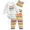 3 pcs romper set with hat long sleeve winter rompers baby