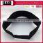 Cotton visor with mesh polyester brim cotton terry sweatband sun visor