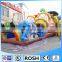 SUNWAY children giant inflatable water park slides floating inflatable boat swimming pool