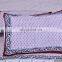 Indian Bedspread Bohemian Block Printed Handmade Cotton Bed Sheet Ethnic Boho Designer Cotton Bedding With Pillow Cover