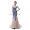 Charming Real Sample Long Gown Sleeveless Sweetheart Appliqued Floor Length Lace-up Backless Beaded Women Prom Dress