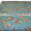 Decorative Kantha Quilt Indian Bedspreads Handmade Bed Cover Floral Blanket coverlet Gudari Decor Throw