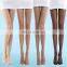 beauty glossy nylon tube tights for women