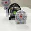 Custom Logo Printing Rechargeable Mini USB Desk Fan with LED Light