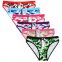 Yun Meng Ni Ladies Sexy Underwear Print Brief Panties Cotton Lingerie Stock Wholesale Underwear