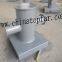 Mooring bollard for ship deck mooring fitting