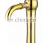 2018 Popular gold plating faucet & basin faucet & single lever lavatory mixer