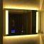 Custom HD smart hotel led bathroom mirror