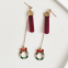 earring  christmas style