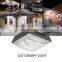 ETL DLC LED Gas station lights for warehouse garage low bay 100 watt led canopy light