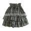 5201 Kids clothing popular summer baby girls casual dress soft green long skirt