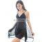 Sexy Women Transparent Hot Night See Through Sleepwear Mesh Ladies Gown