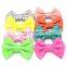 4 Inch/3 Inch DIY headbands babies accessories 38 colors sequin fabric baby girls kids hair bows without clip