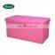 Reatai colorful lounge chair storage ottoman furniture long bed room sitting bench