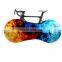 Custom Design Novelty Elastic Dust-proof Bike Sleeve Half Bicycle Cover Bag