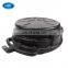 Portable waste oil collection drain pan for repairing car