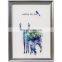 Modern and fashionable household decoration The deer in the forest ink painting Ink glass artwork
