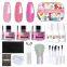 Amazon Good Sale Glitter Nail Art Dip Powder Set for Red Manicure Natural Nails