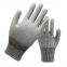 Anti Cut Level 5 HPPE Fiberglass Liner PU Coated Cut Resistant Safety Gloves