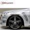 high fitment W-style07~10y, FRP material w204 body kits forMB C-Class  automotive body parts with front bumper rear bumper