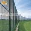 Galvanized Curved 358 Anti Climb Fence