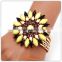 Hot sell delicate multicolor gemstone beads bracelet