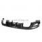 Auto Carbon MK7 Rear Bumper Lip Diffuser for VW GOLF VII 7 GTI 2014UP