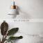 Nordic Metal Macaron Zipper switch Wall Lamp Personalized Living Room Bedroom Reading Wall Lamp
