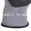 Comfortable working safety full palm nitrile coating with finger gloves for worker customized size worker