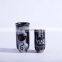 Contemporary Nordic Black Abstract Face Porcelain Ceramic Vase Indoor Florero