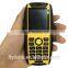 Flattop W3 rugged waterproof dual sim card mini cell phone ip68 android mobile phone