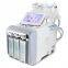 6 in 1 water dermabrasion face lift rf wrinkle removal machine Rejuvenation oxygen for saloon