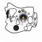 Emitec Grundfos urea pump repair kit SCR post-processing accessories one-way valve special-shaped ring air switch
