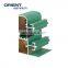 6063 T5 anodized aluminium wardrobe sliding door profiles