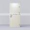 Flat cheap french ready made waterproof white solid bedroom modern interior wood doors with frame